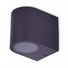 Φωτιστικό Σποτ Μονής Κατεύθυνσης 1xGU10 230V Polycarbonate IP54 Γραφίτης 3-07011